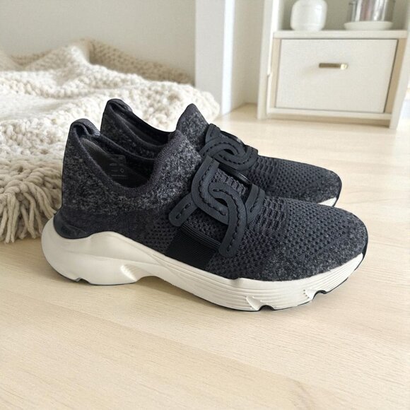 TODS Womens Kate Gray Wool Blend Sneakers Size 36.5 - Picture 1 of 11